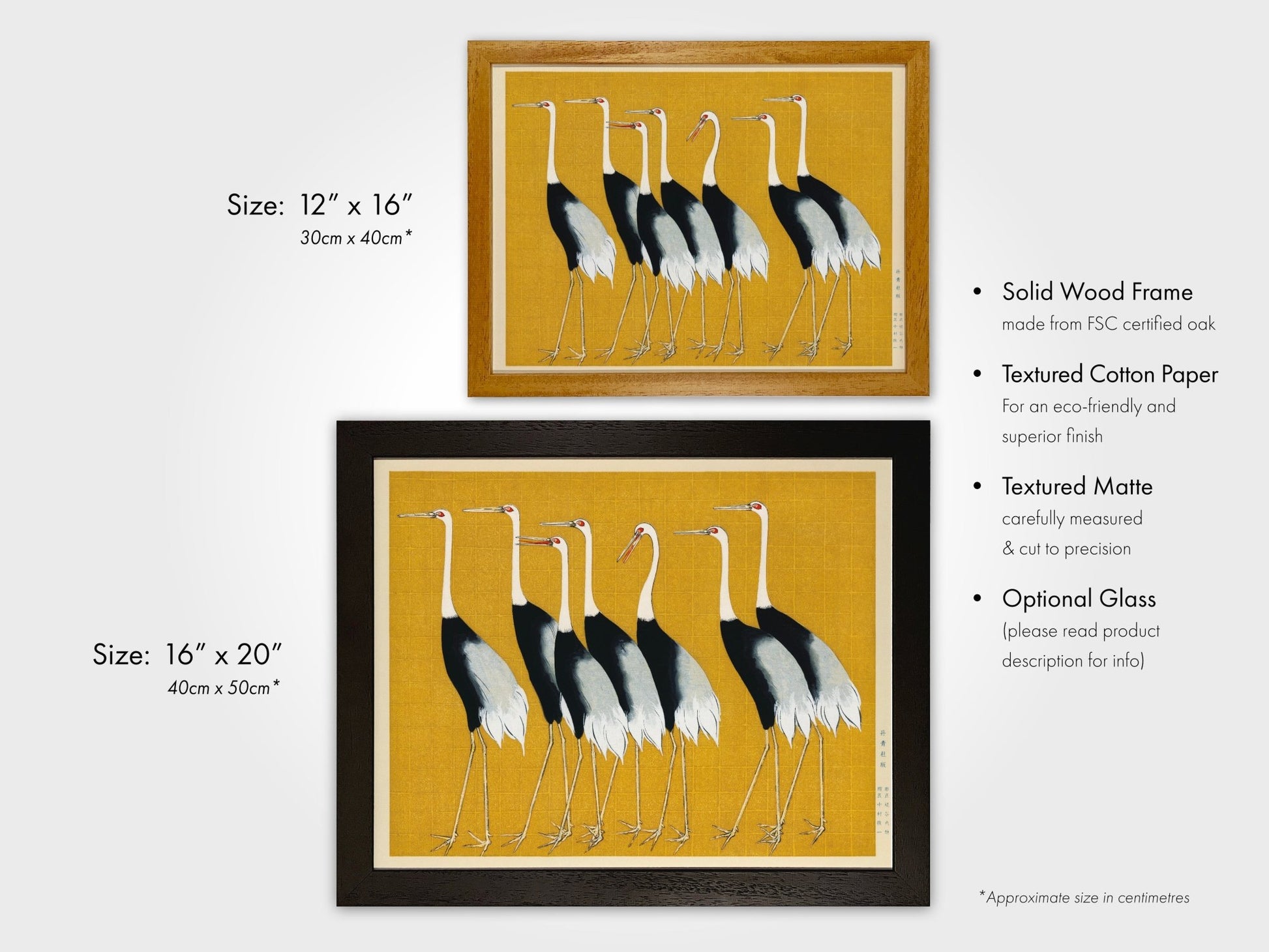 OGATA KORIN - Japanese Red Crown Cranes - Pathos Studio - Art Prints