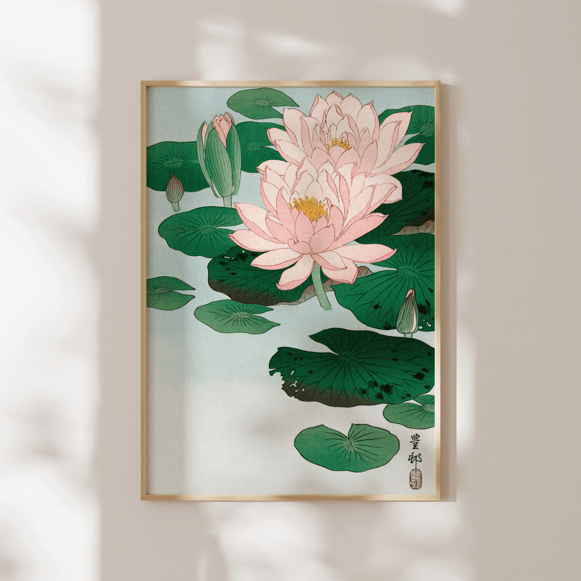 OHARA KOSON - Water Lily - Pathos Studio - Art Prints