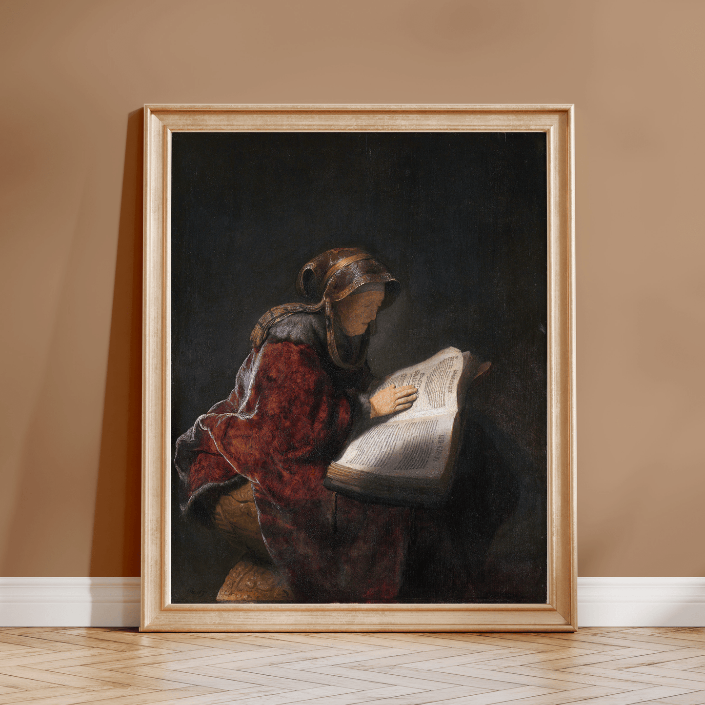 Old Woman Reading - Pathos Studio - Art Prints