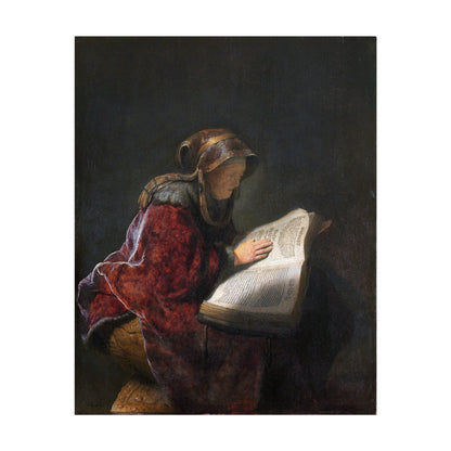 Old Woman Reading - Pathos Studio - Art Prints