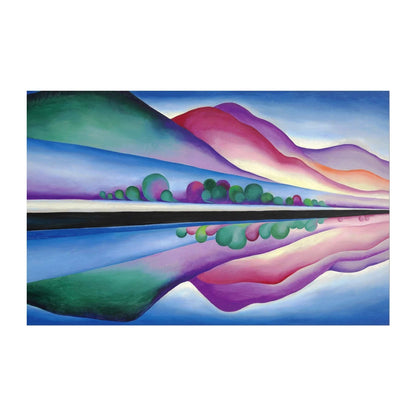 Pathos Studio - GEORGIA O'KEEFFE - Lake George Reflection | Art Prints | Pathos Studio