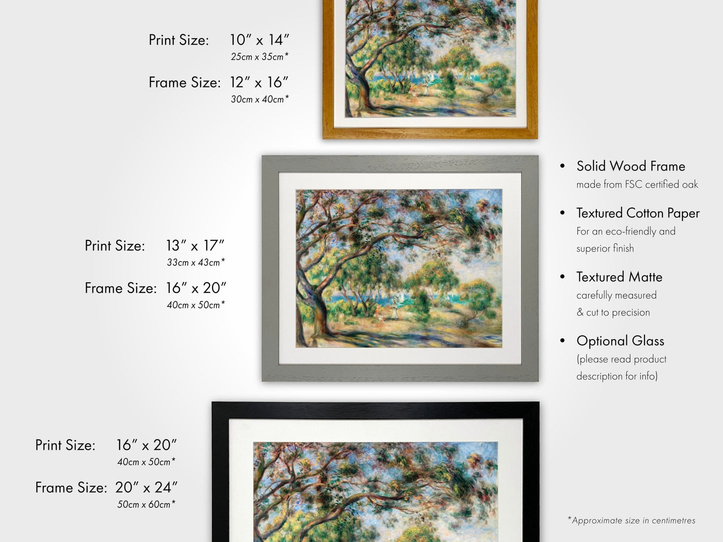 Pierre - Auguste Renoir - Bois de la Chaise | Art Prints | Pathos Studio
