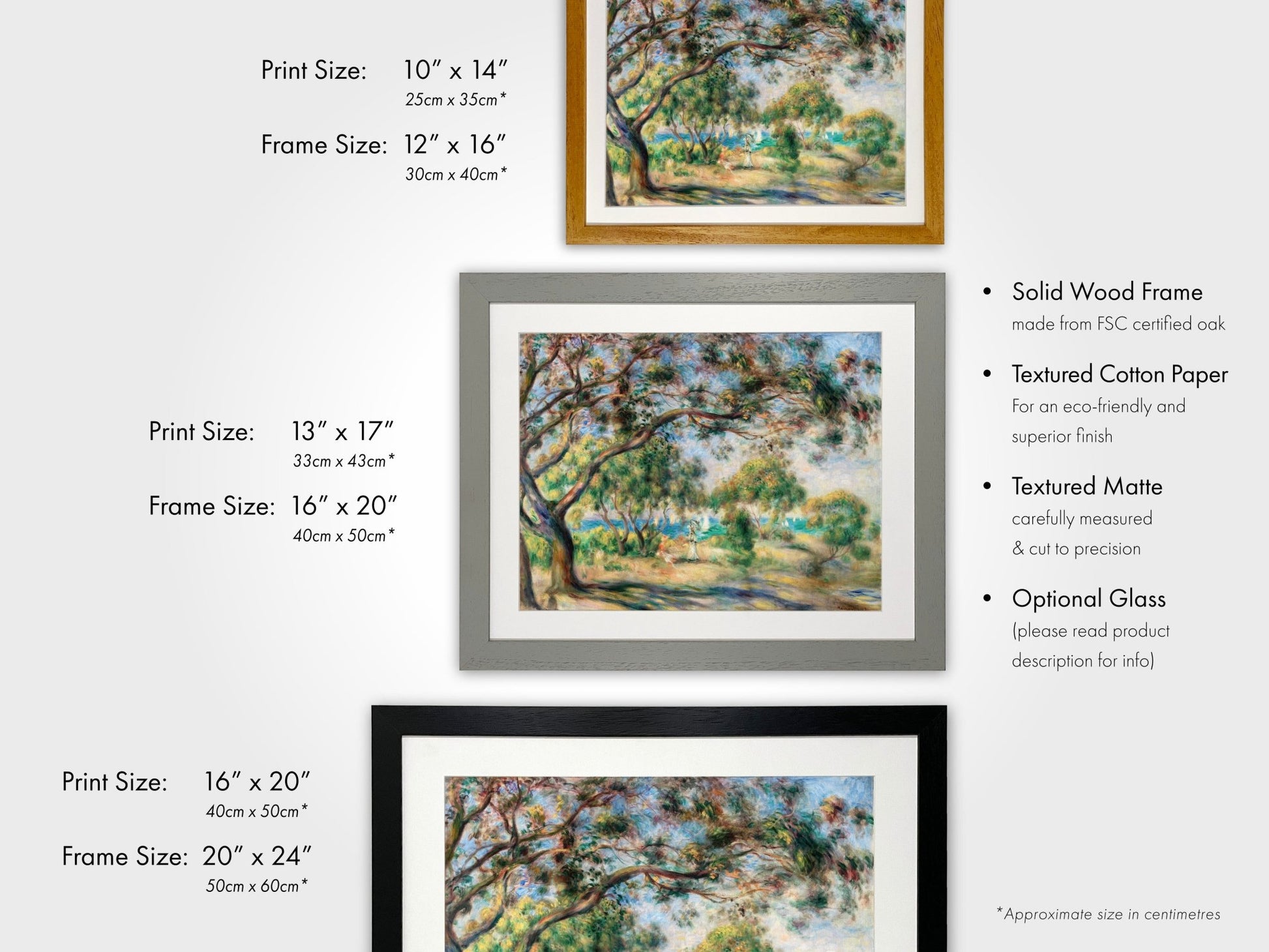 Pierre - Auguste Renoir - Bois de la Chaise | Art Prints | Pathos Studio