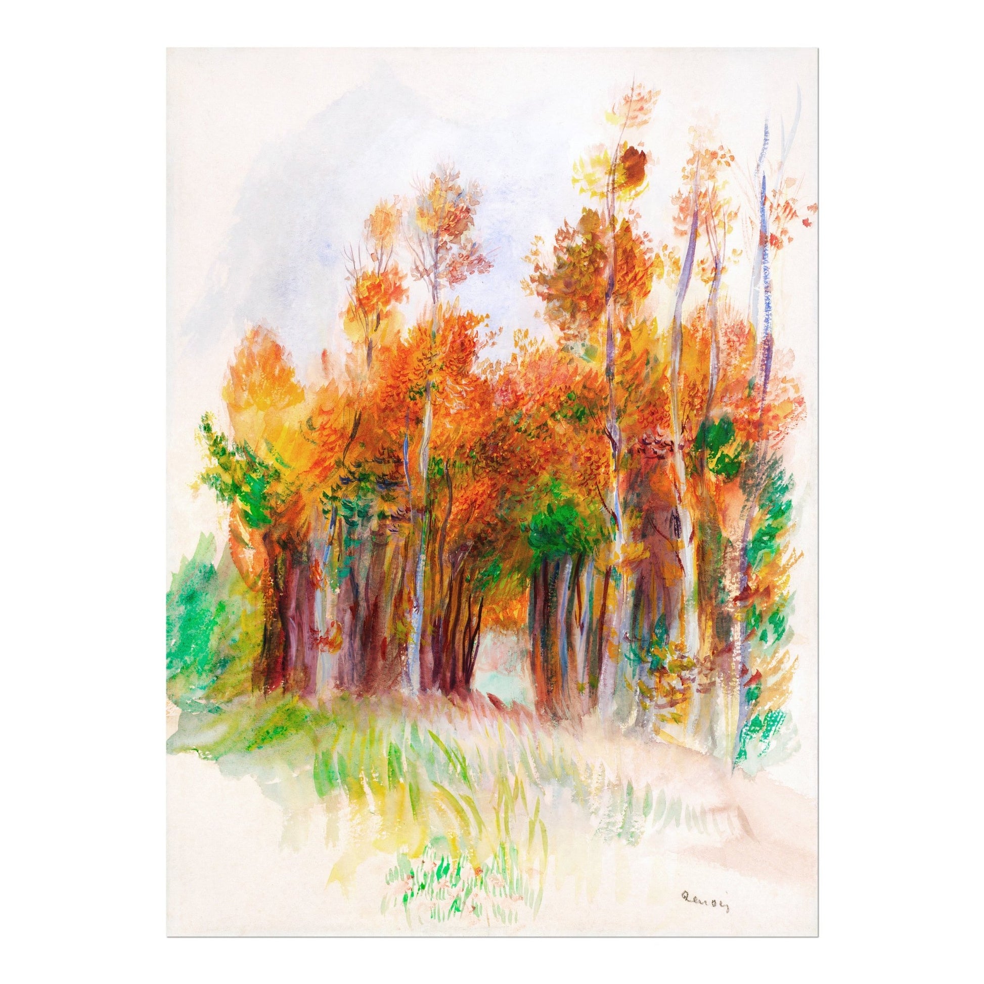 Pierre - Auguste Renoir - Grove of Trees | Art Prints | Pathos Studio