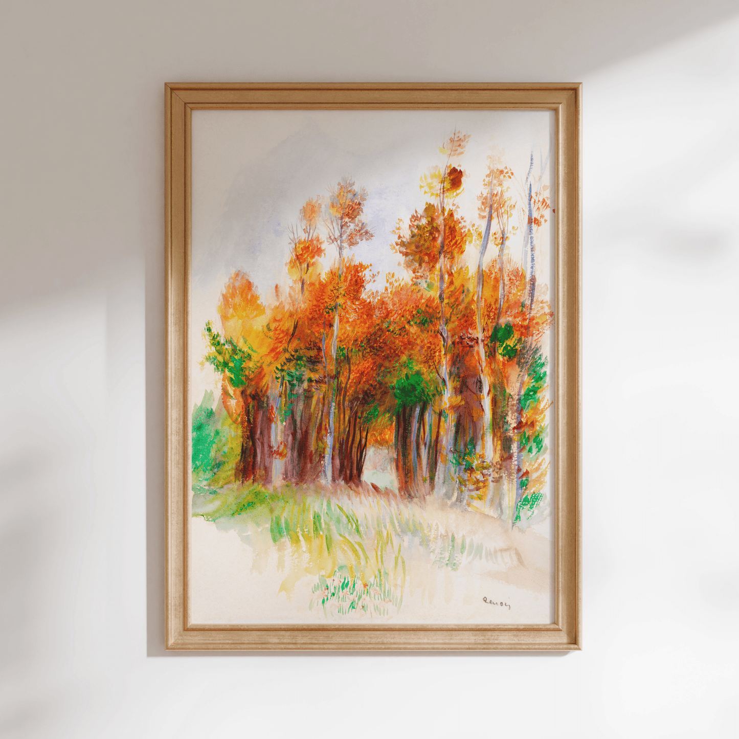 Pierre - Auguste Renoir - Grove of Trees | Art Prints | Pathos Studio