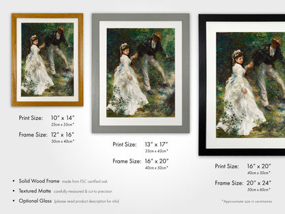 Pierre - Auguste Renoir - La Promenade | Art Prints | Pathos Studio