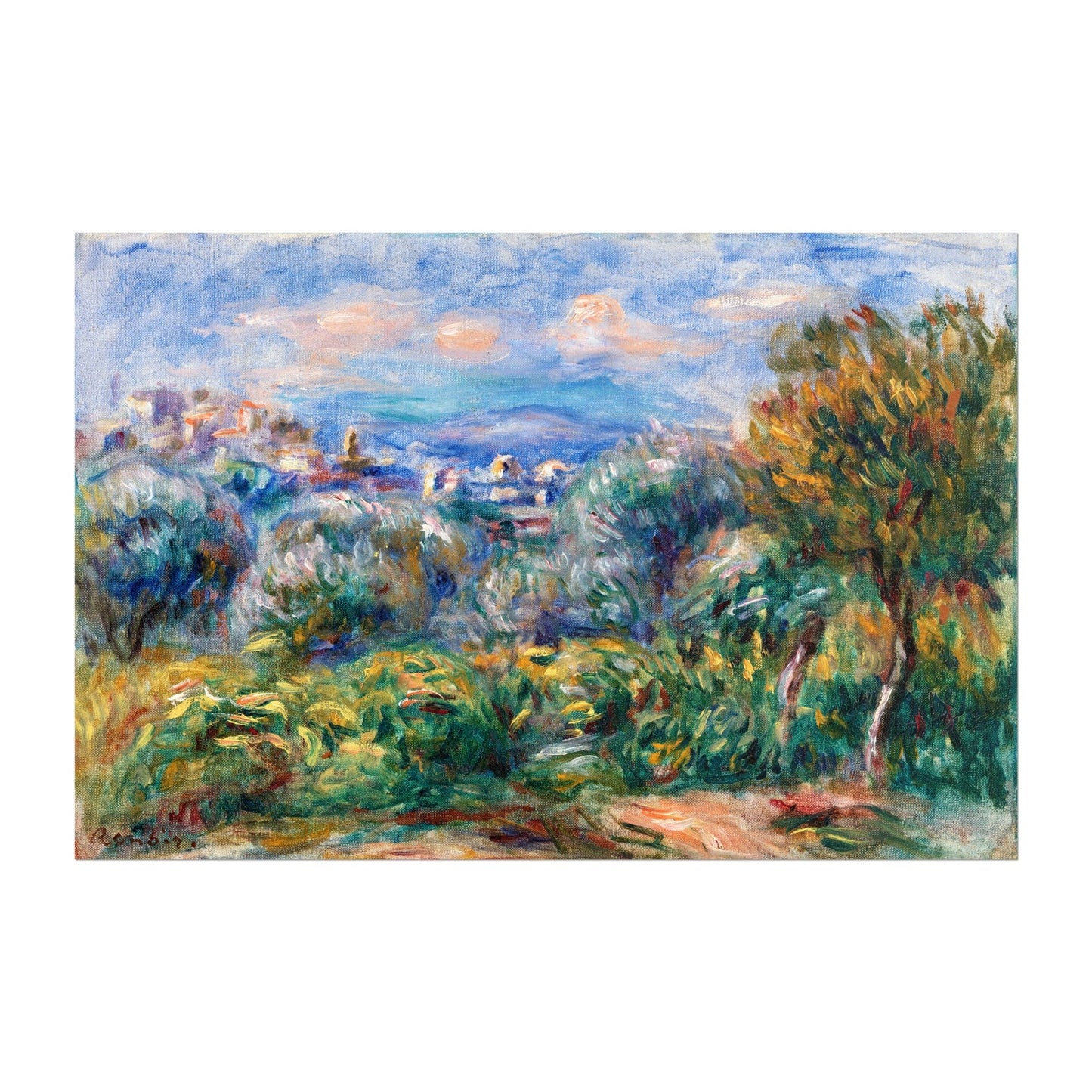 Pierre - Auguste Renoir - Landscape | Art Prints | Pathos Studio
