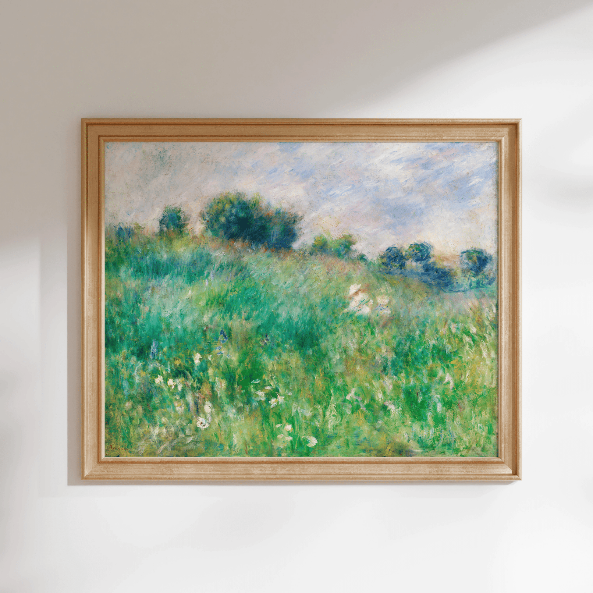 Pierre - Auguste Renoir - Meadow | Art Prints | Pathos Studio