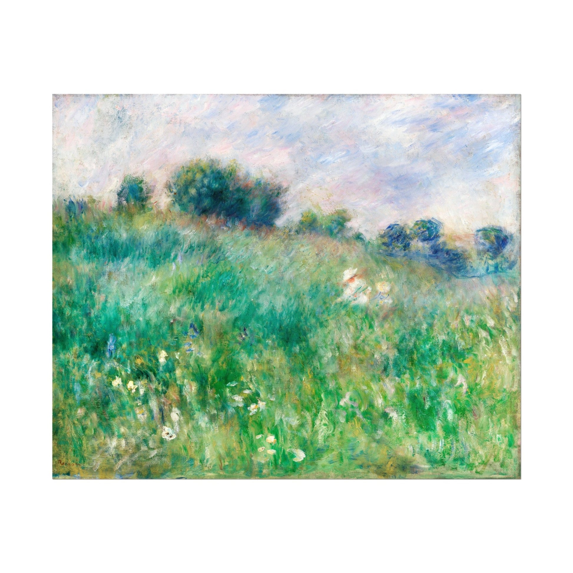 Pierre - Auguste Renoir - Meadow | Art Prints | Pathos Studio