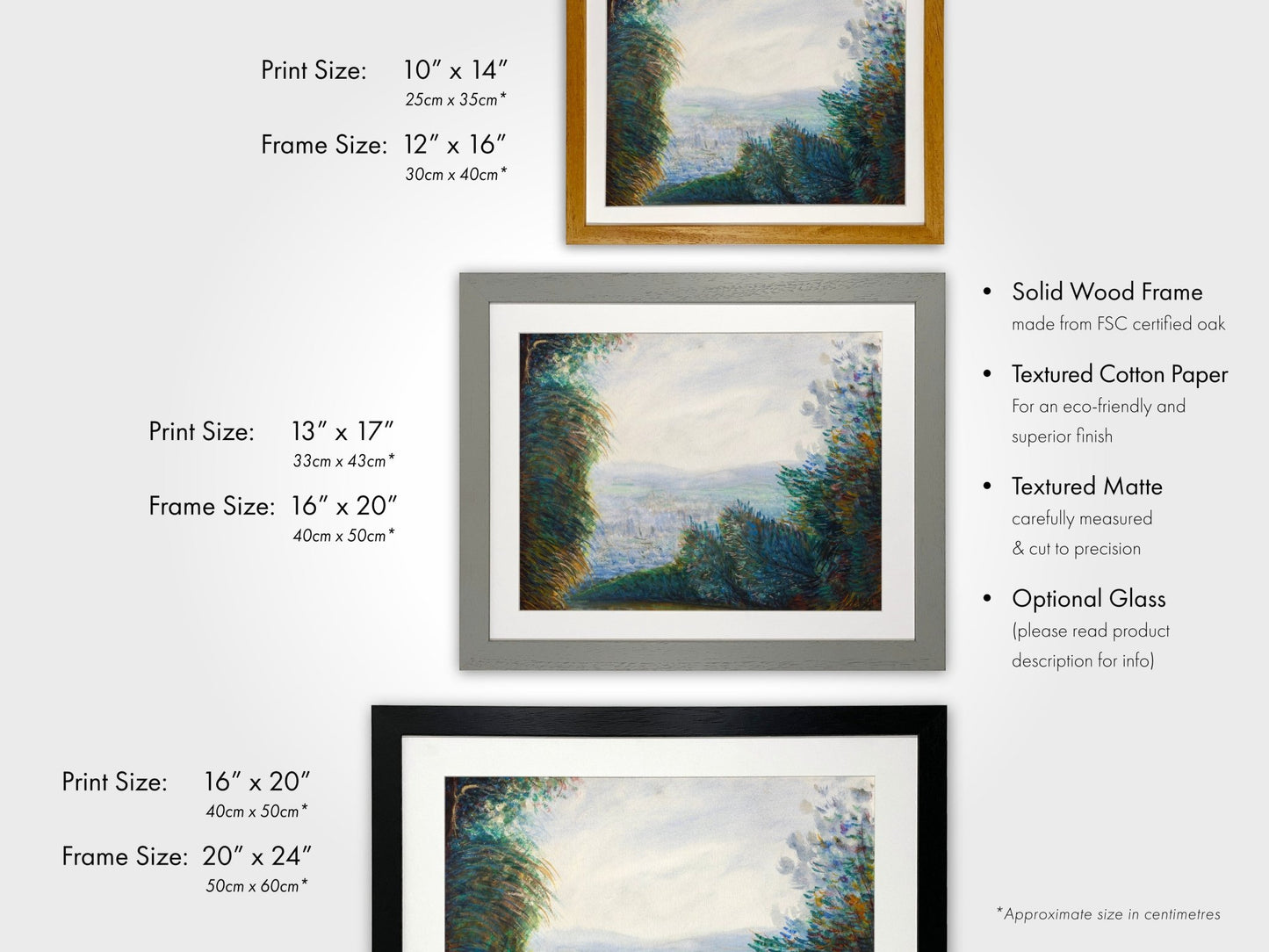 Pierre - Auguste Renoir - The Auvers Valley | Art Prints | Pathos Studio