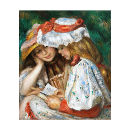 Pierre - Auguste Renoir - Two Girls Reading | Art Prints | Pathos Studio