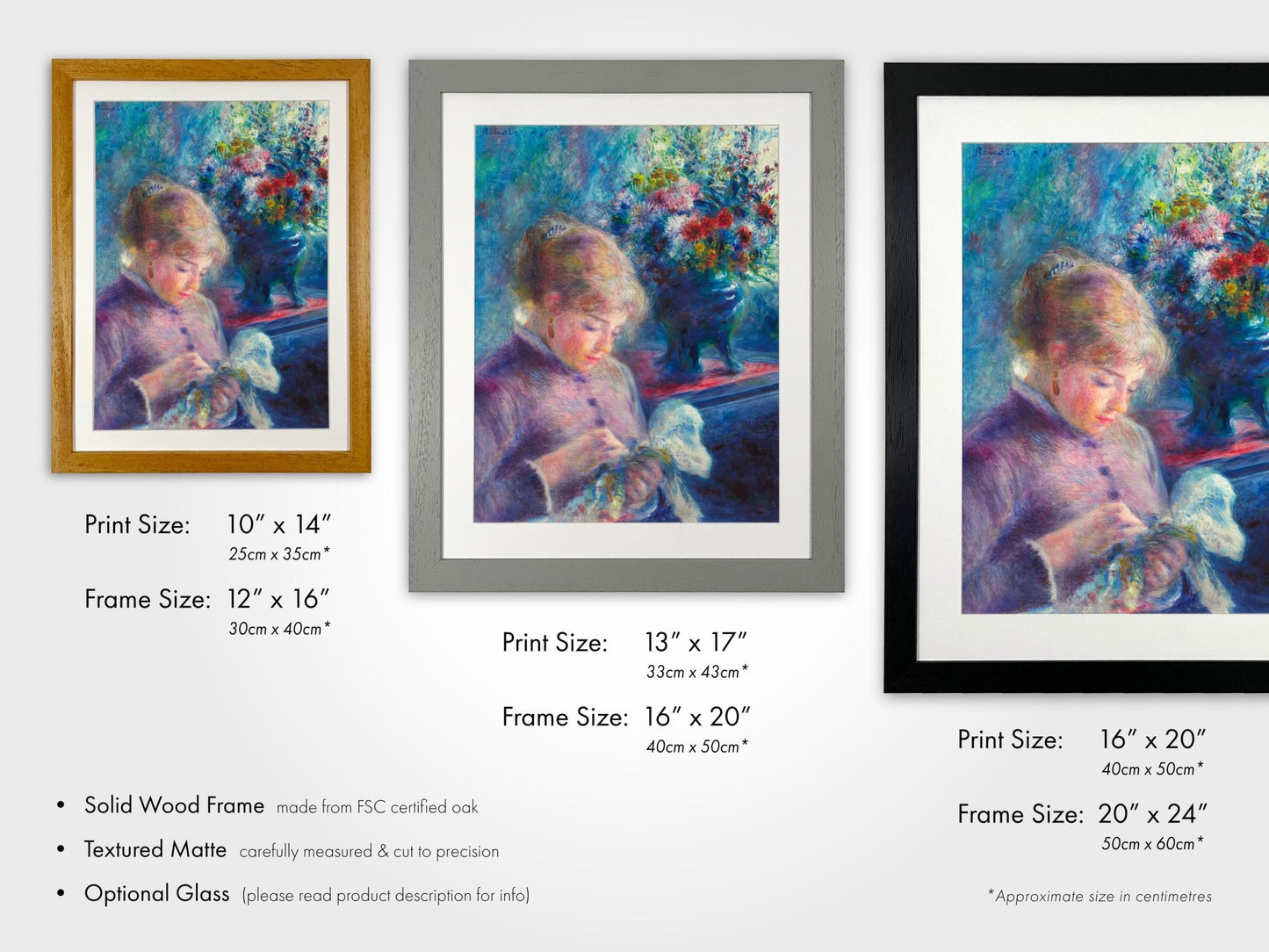 Pierre - Auguste Renoir - Young Woman Sewing | Art Prints | Pathos Studio