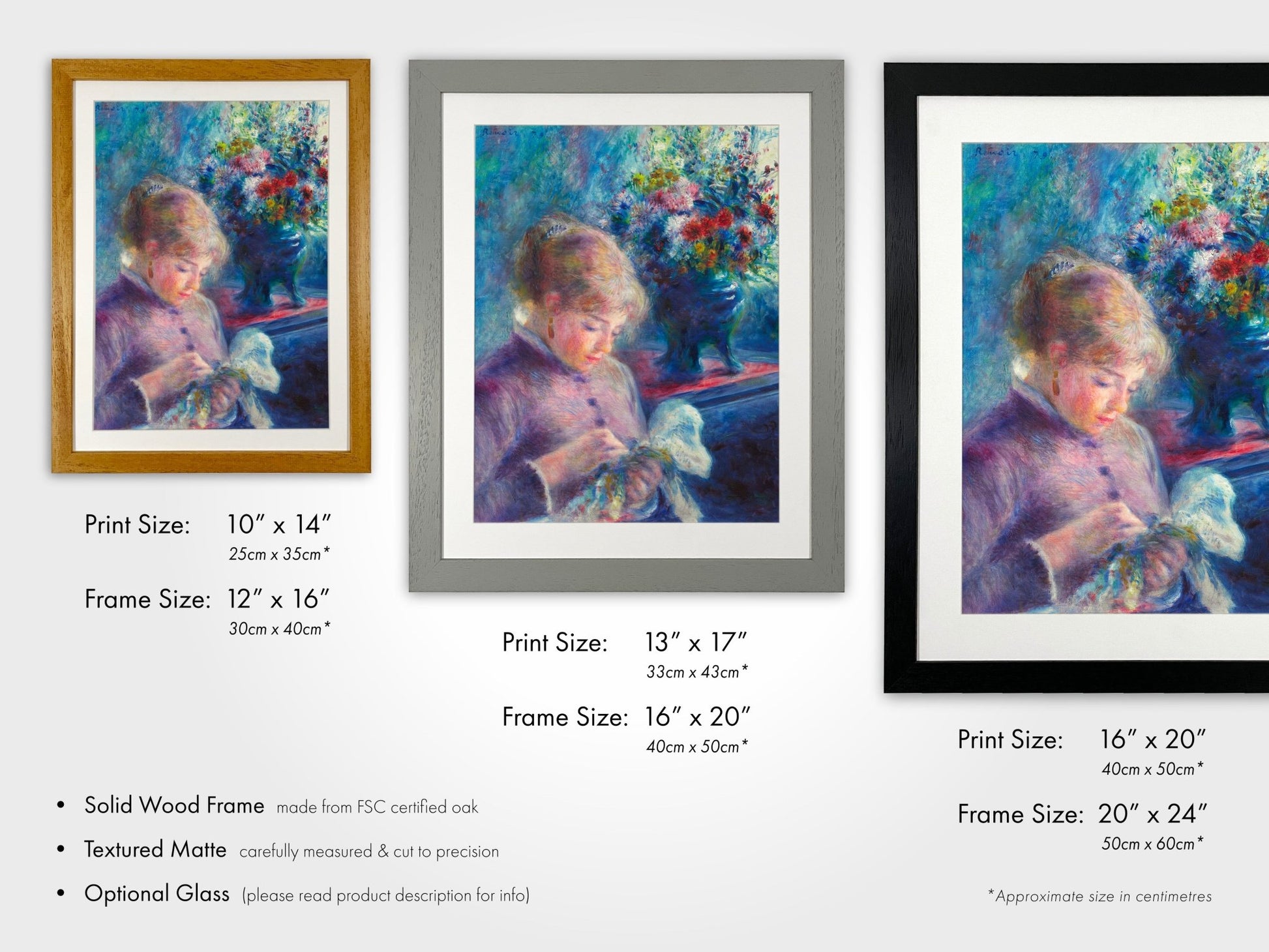 Pierre - Auguste Renoir - Young Woman Sewing | Art Prints | Pathos Studio