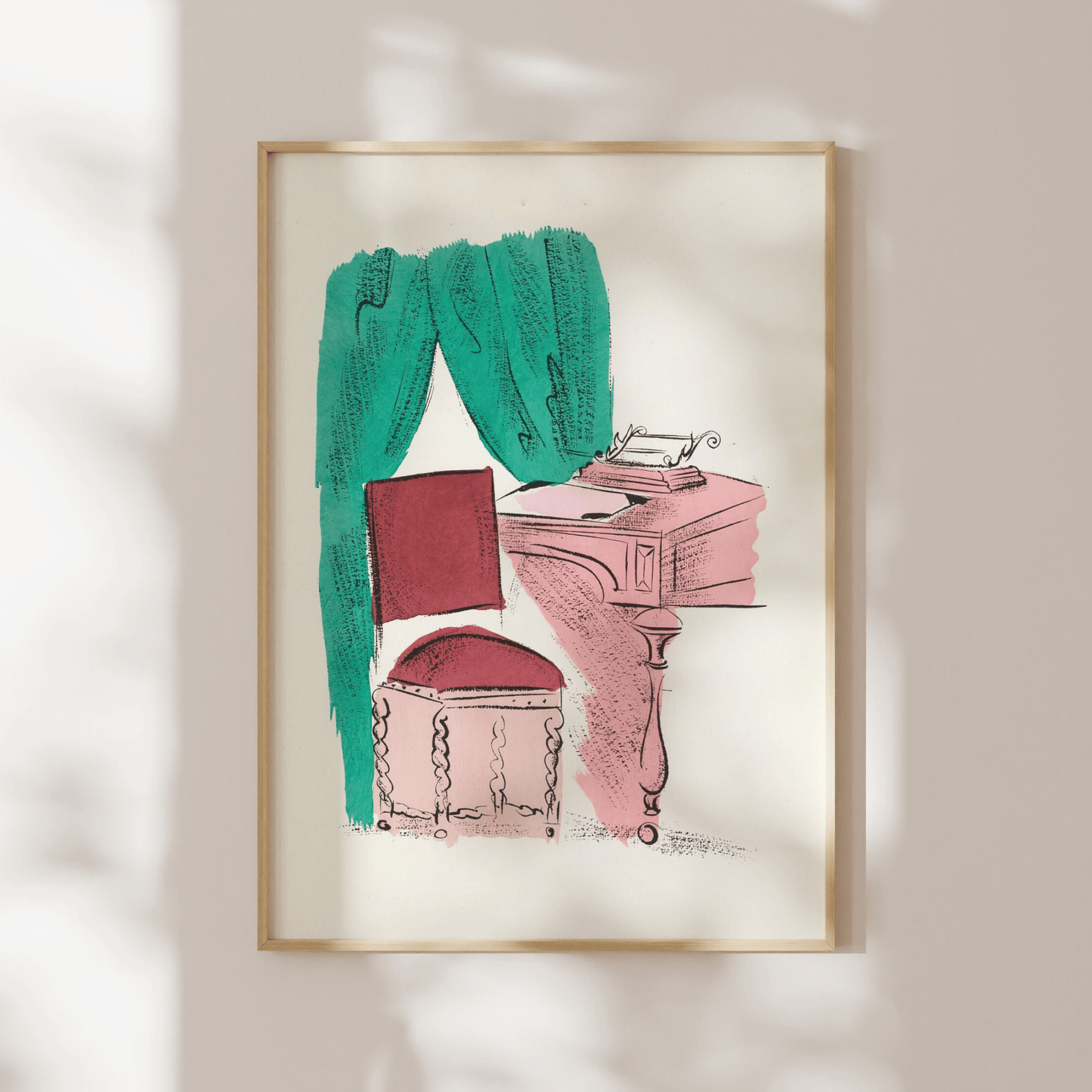 Raoul Dufy - Madrigaux Pl. 22 | Art Prints | Pathos Studio