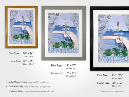 Raoul Dufy - Open Window in Golfe - Juan | Art Prints | Pathos Studio
