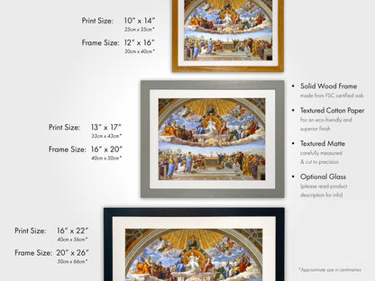Raphael - Disputation of the Holy Sacrament | Art Prints | Pathos Studio