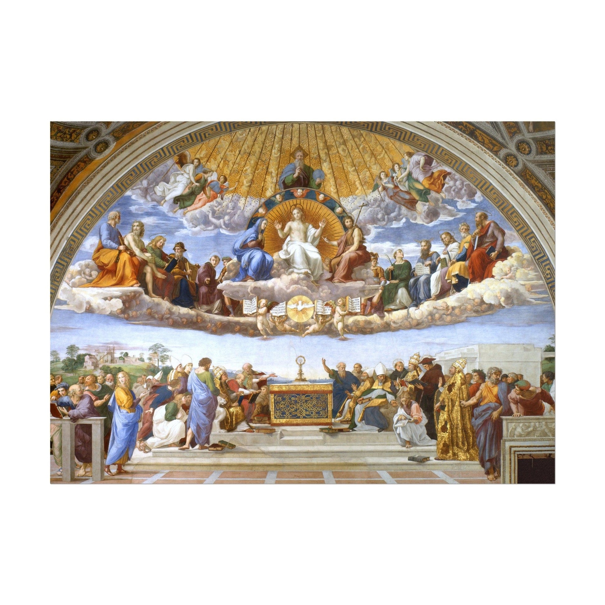 Raphael - Disputation of the Holy Sacrament | Art Prints | Pathos Studio