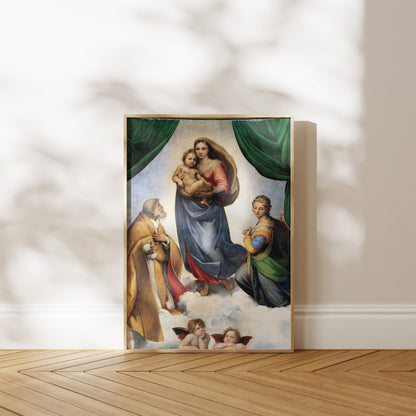Raphael - Madonna Sixtina | Art Prints | Pathos Studio
