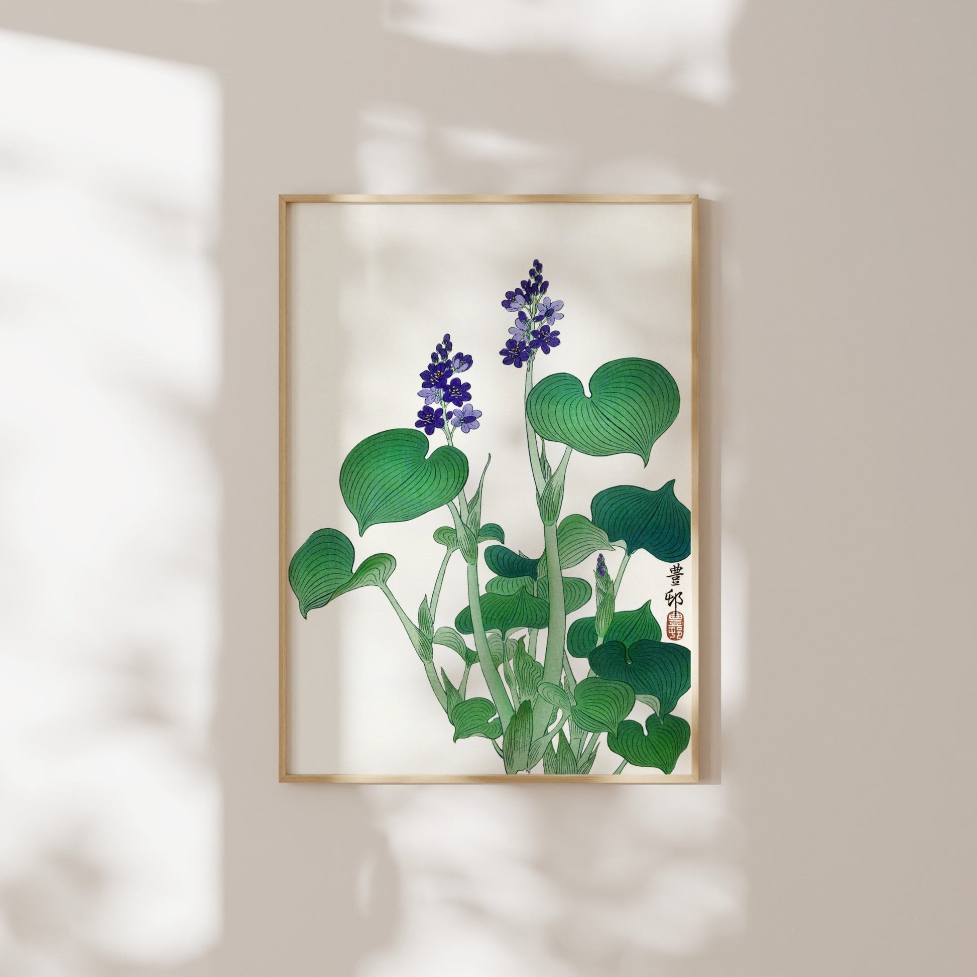 Set of 3 Japanese Flower Prints - Pathos Studio - Art Print Sets