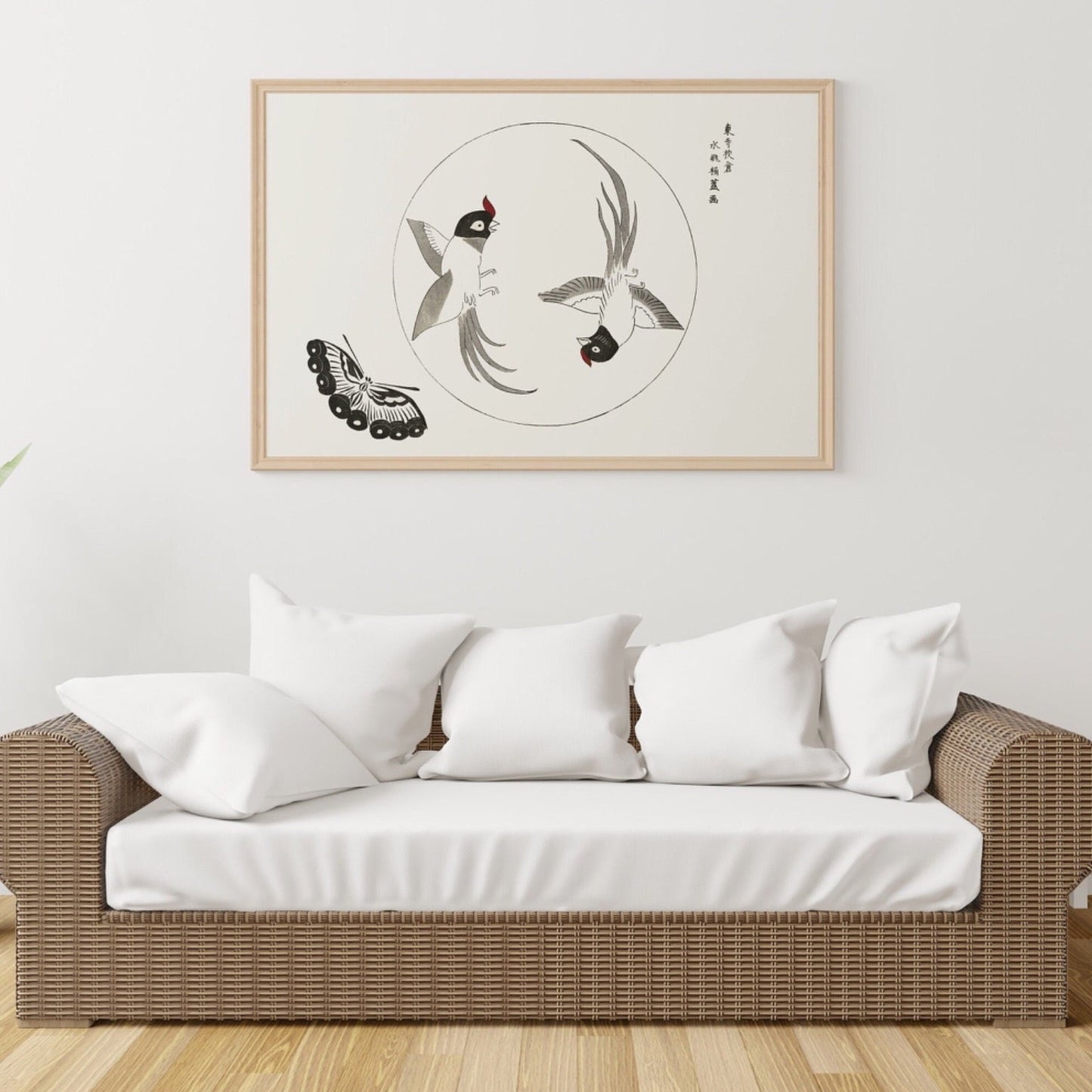 Vögel &amp; Schmetterling