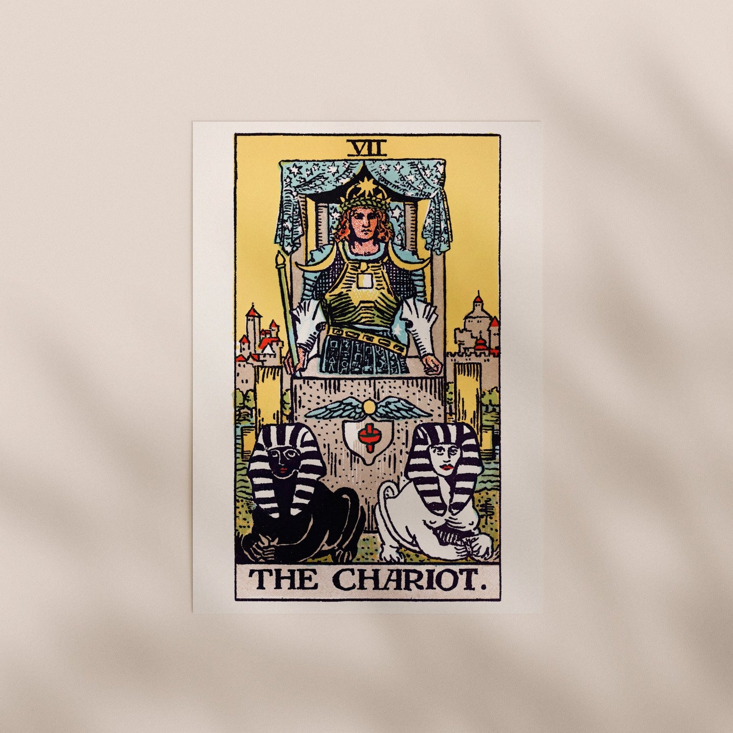 Tarot Art - VII The Chariot | Art Prints | Pathos Studio