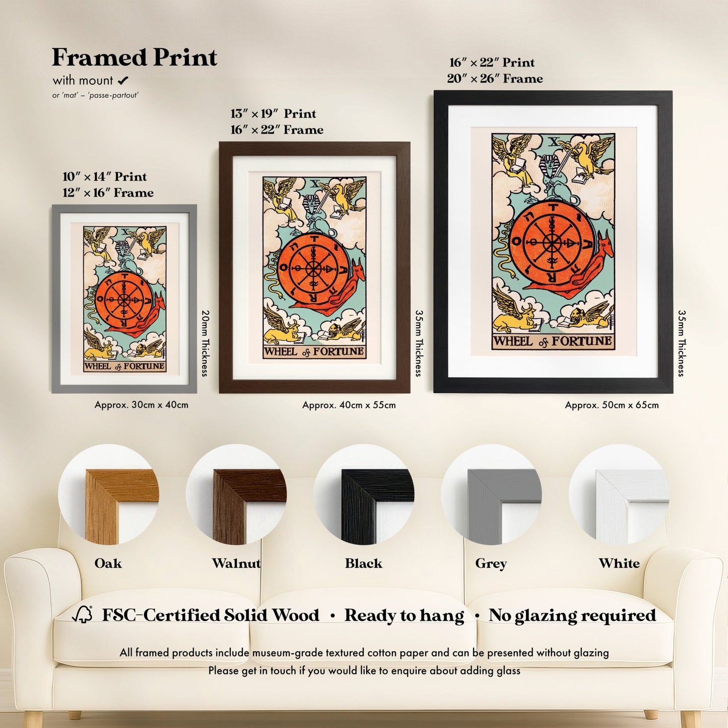 Tarot Art - X Wheel Of Fortune | Art Prints | Pathos Studio