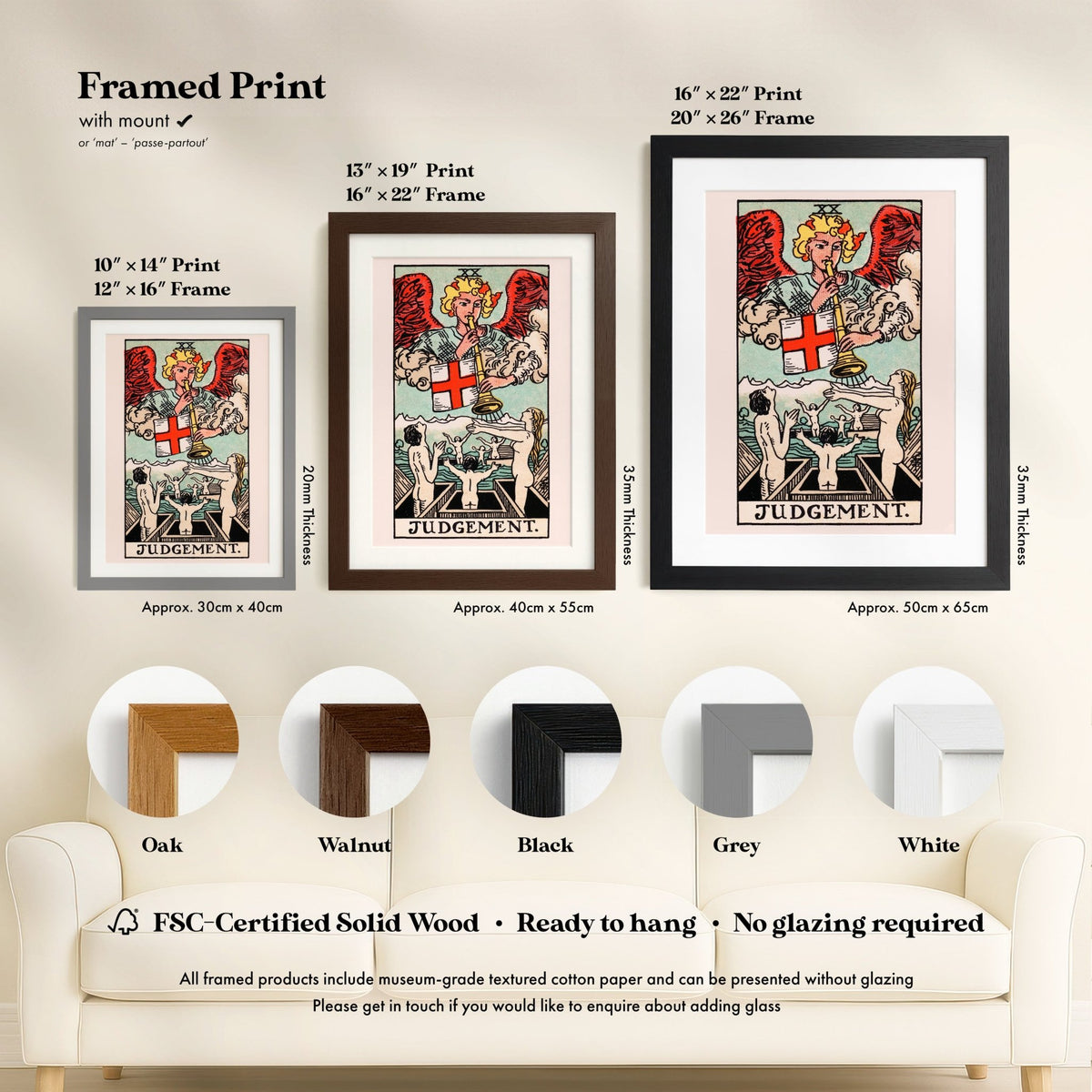 Tarot Art - XX Judgement | Art Prints | Pathos Studio