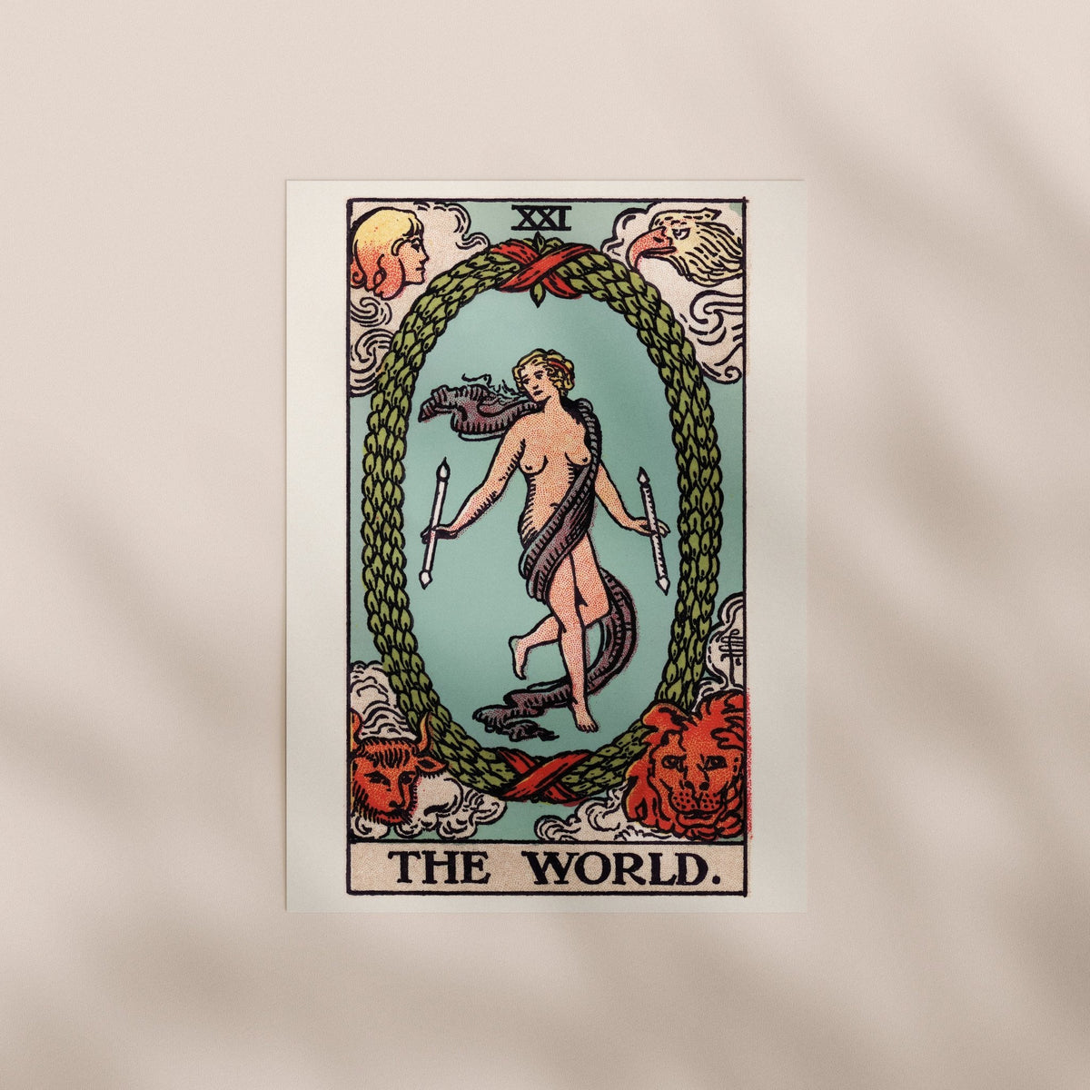 Tarot Art - XXI The World | Art Prints | Pathos Studio