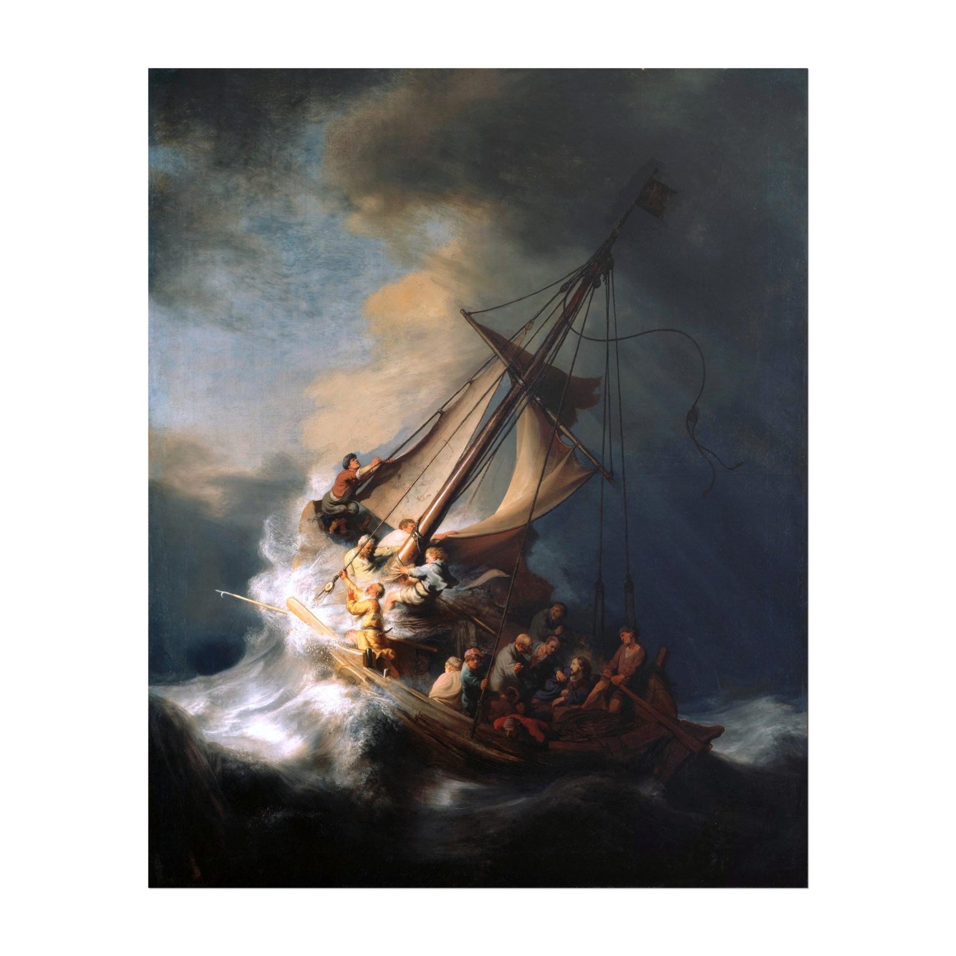 The Storm On The Sea Of Galilee - Pathos Studio - Art Prints