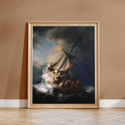 The Storm On The Sea Of Galilee - Pathos Studio - Art Prints