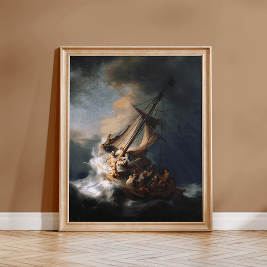 The Storm On The Sea Of Galilee - Pathos Studio - Art Prints