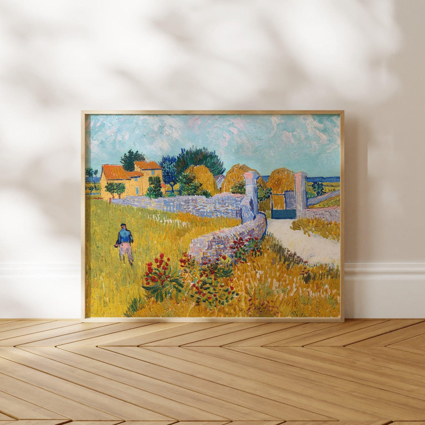 VINCENT VAN GOGH - Farmhouse in Provence - Pathos Studio - Art Prints