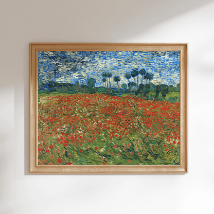 VINCENT VAN GOGH - Poppy Field - Pathos Studio - Art Prints