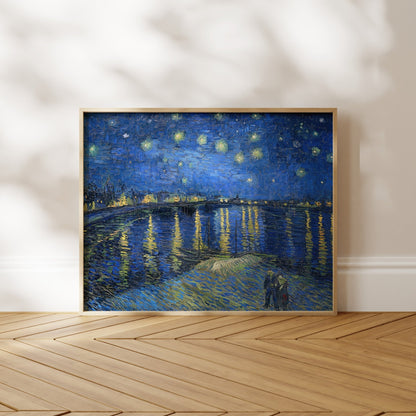 VINCENT VAN GOGH - Starry Night Over The Rhône - Pathos Studio - Art Prints