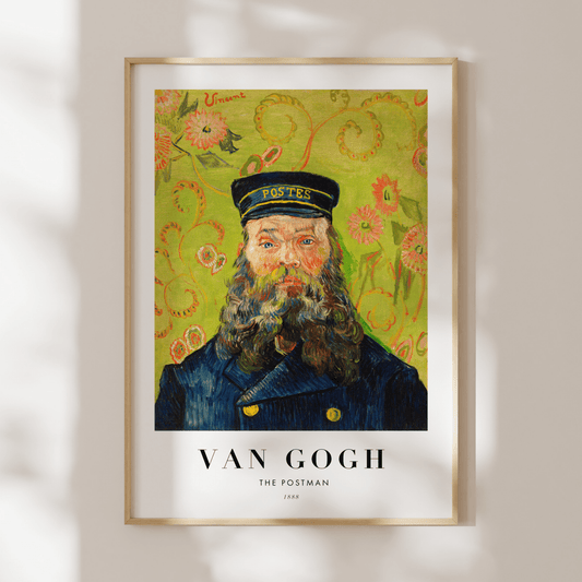 VINCENT VAN GOGH - The Postman (Poster Style) - Pathos Studio - Art Prints