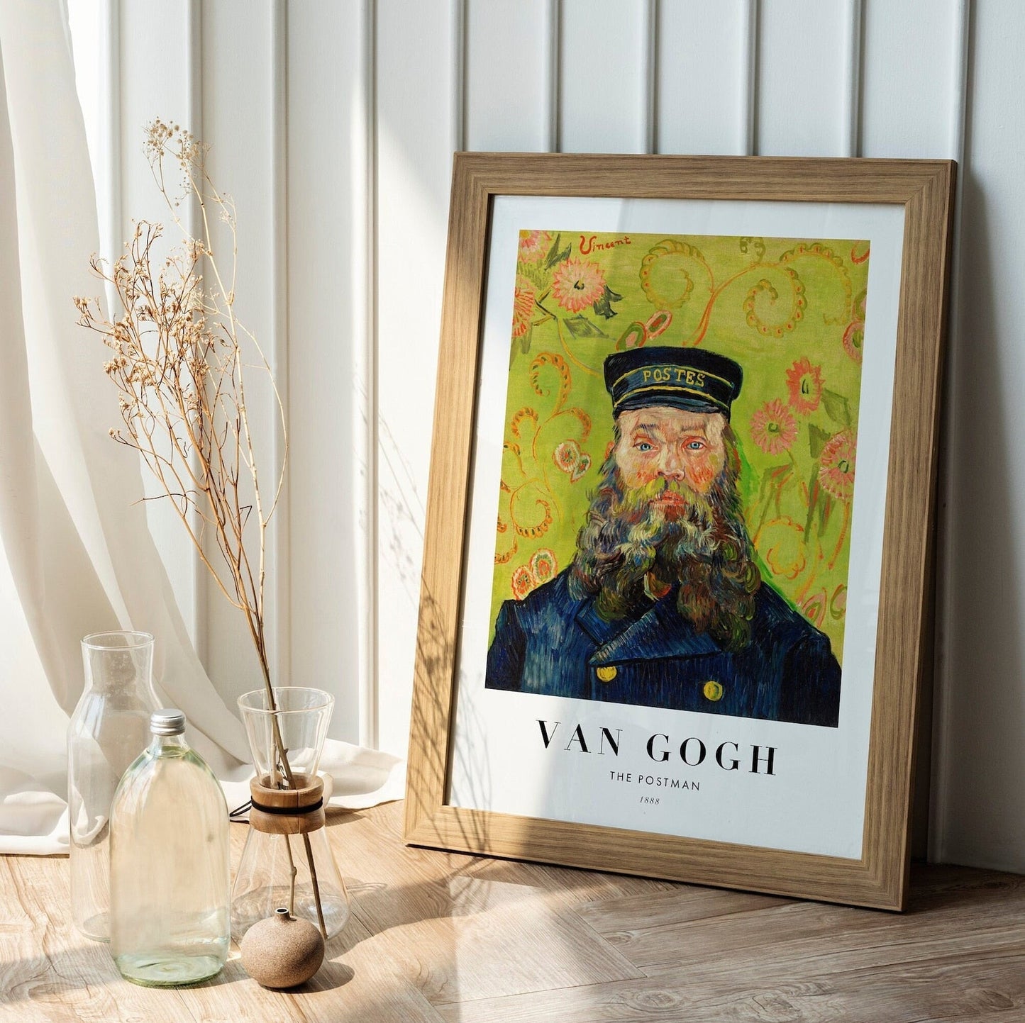 VINCENT VAN GOGH - The Postman (Poster Style) - Pathos Studio - Art Prints