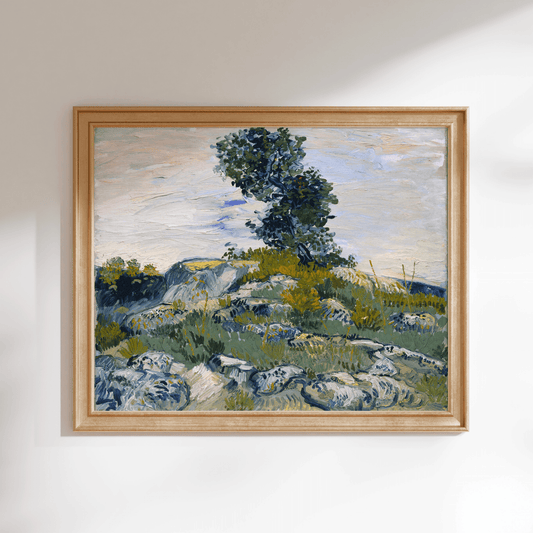 VINCENT VAN GOGH - The Rocks - Pathos Studio - Art Prints