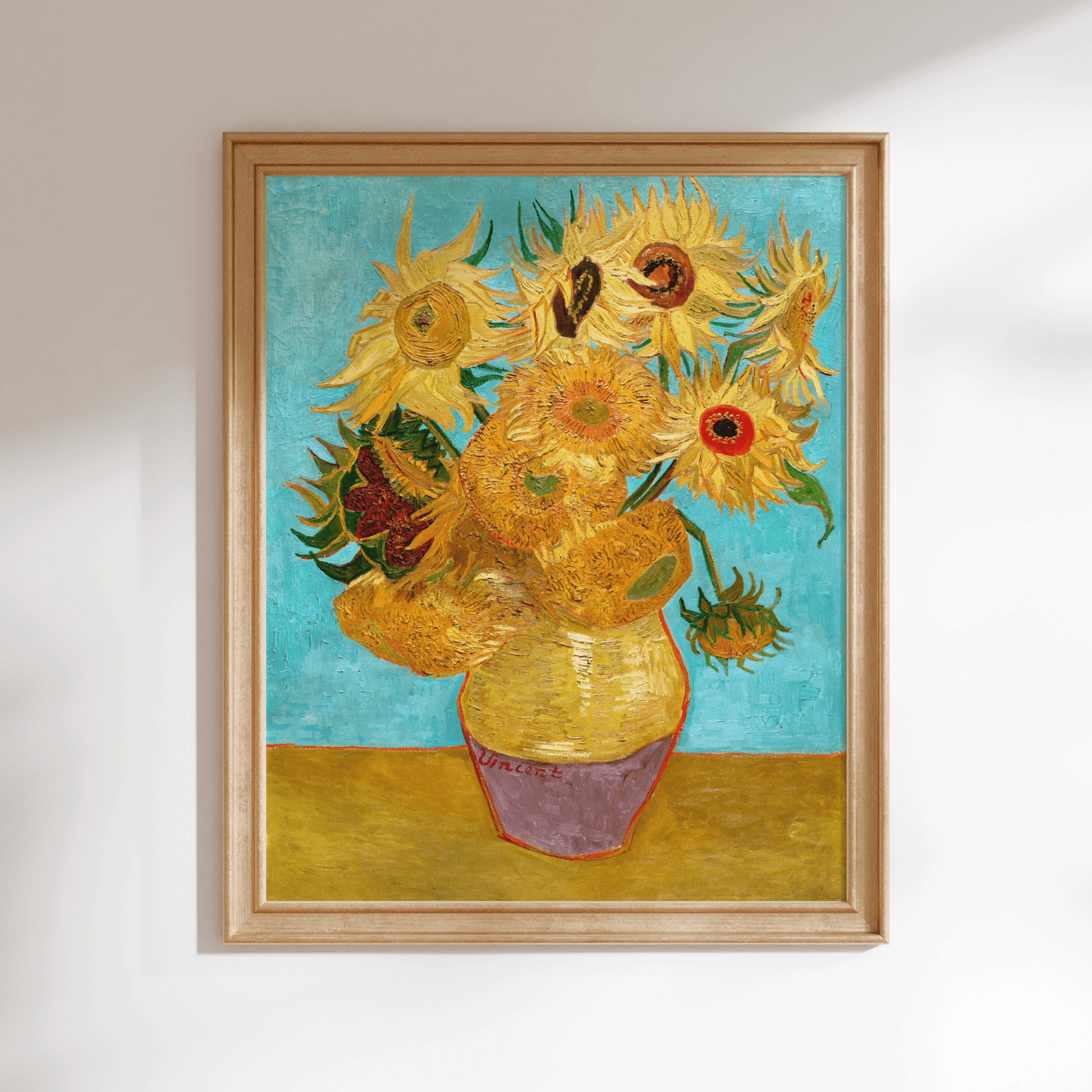 VINCENT VAN GOGH - Vase With Twelve Sunflowers - Pathos Studio - Art Prints