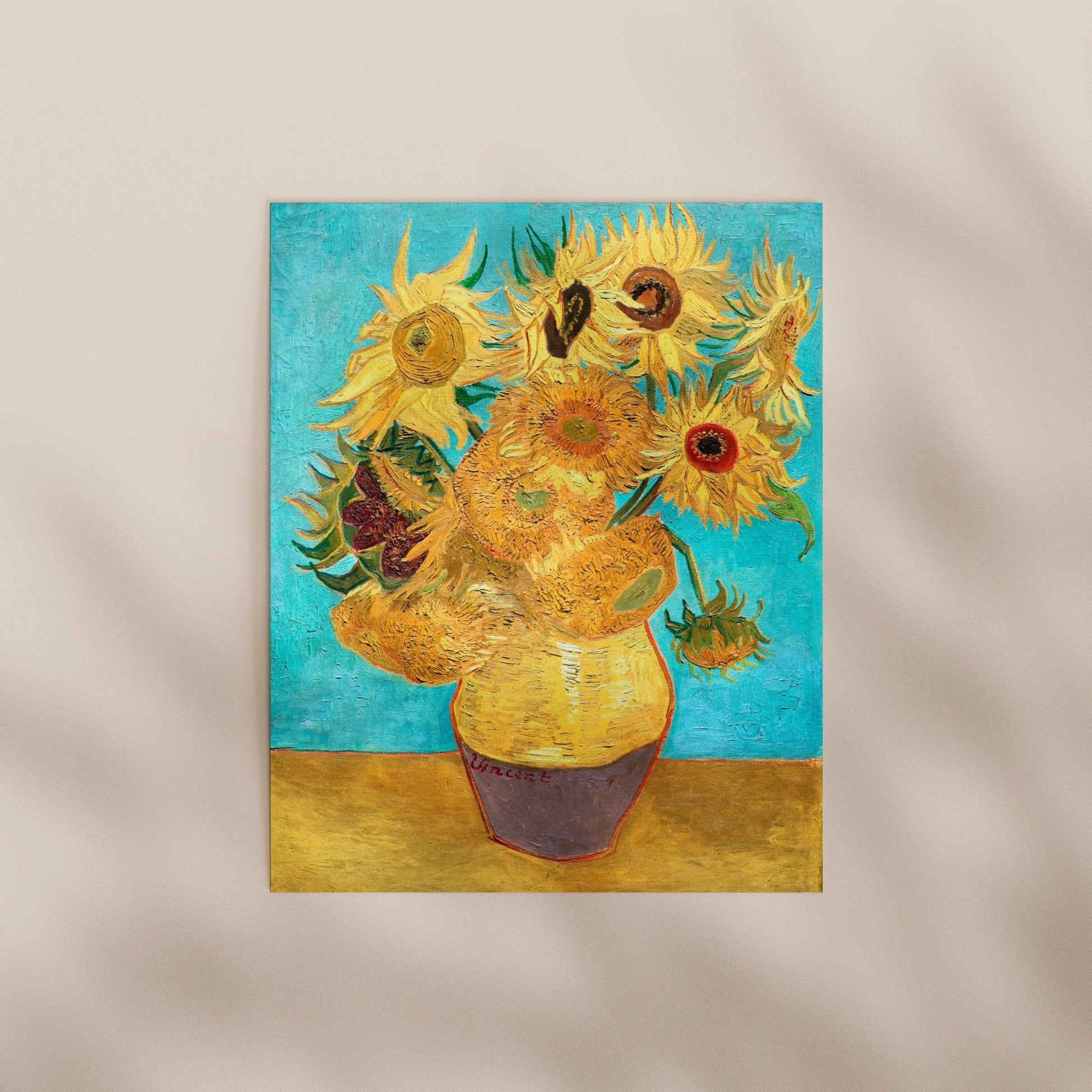 Vincent Van Gogh - Vase With Twelve Sunflowers | Art Prints | Pathos Studio