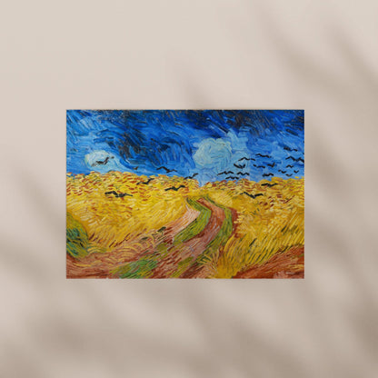 Vincent Van Gogh - Wheatfield with Crows | Art Prints | Pathos Studio