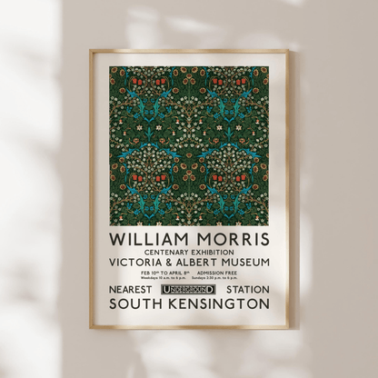 WILLIAM MORRIS - London Underground Poster (Tulip) - Pathos Studio - Art Prints