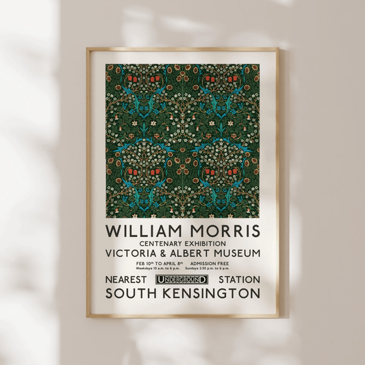 WILLIAM MORRIS - London Underground Poster (Tulip) - Pathos Studio - Art Prints