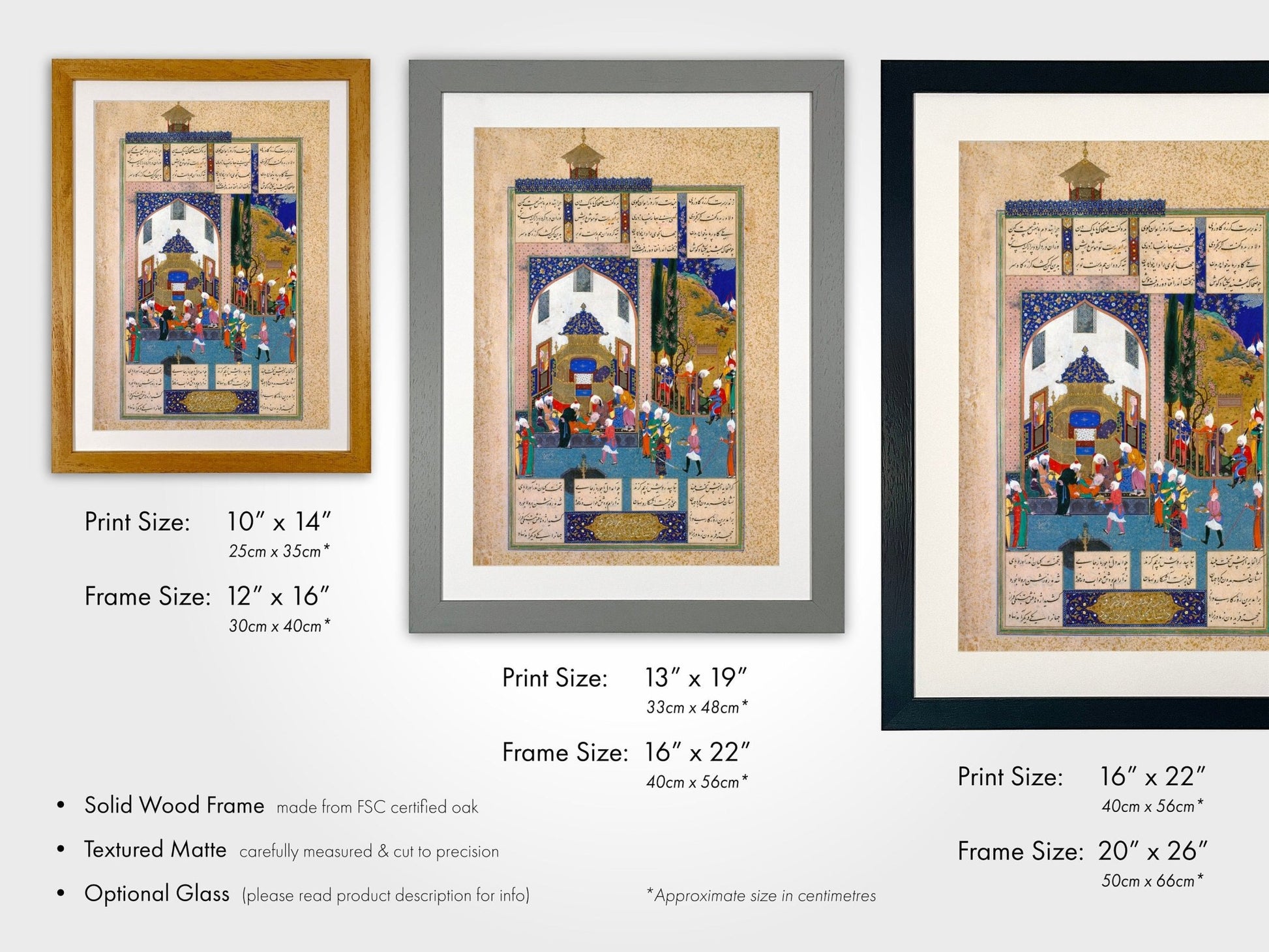 Zahhak Is Told His Fate (Traditional Persian Miniature Art) - Pathos Studio - Art Prints