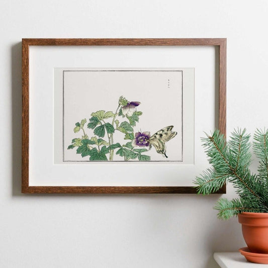 Schmetterling mit Blume