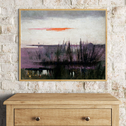 The Sky Simulated by White Flamingoes
