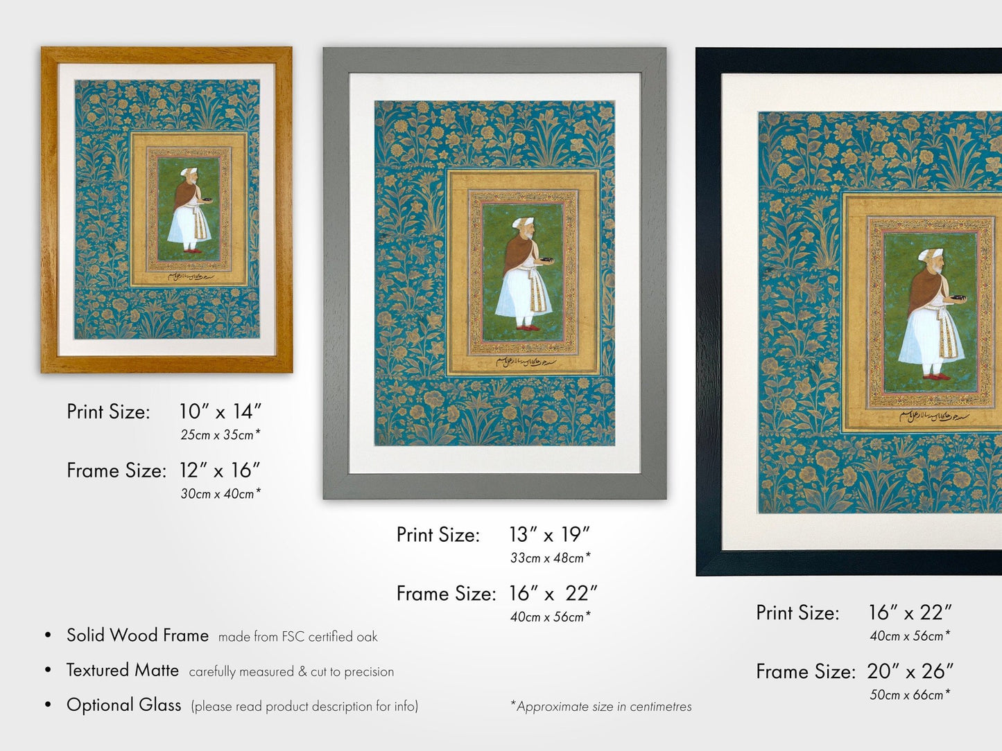 Abd al-Rahim, Khan Khanan (Traditional Persian Miniature Painting) - Pathos Studio - Posters, Prints, & Visual Artwork