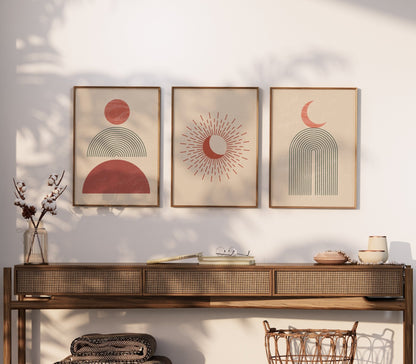 Abstract Boho Print 01 - Pathos Studio - Art Prints