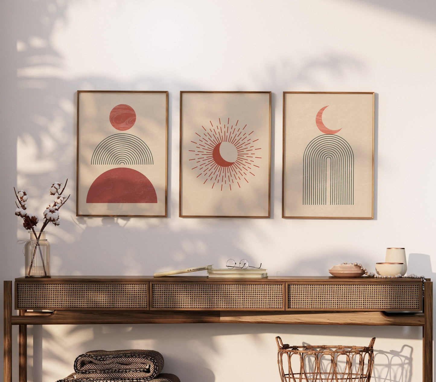 Abstract Boho Print 02 - Pathos Studio - Art Prints