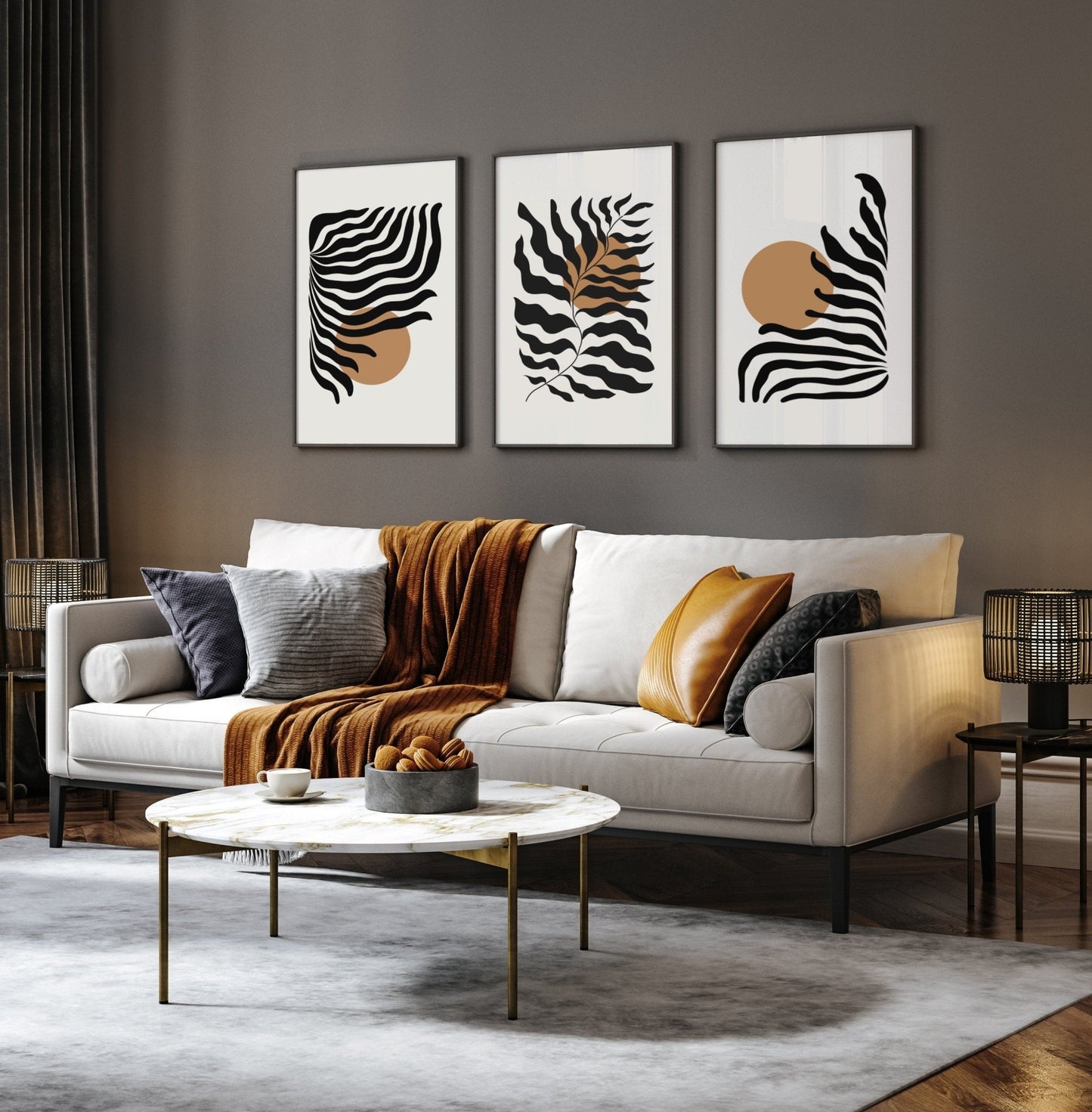 Abstract Plant Print 01 - Pathos Studio - Art Prints