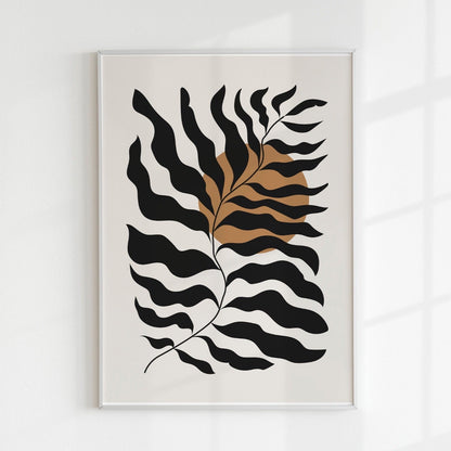 Abstract Plant Print 02 - Pathos Studio - Art Prints